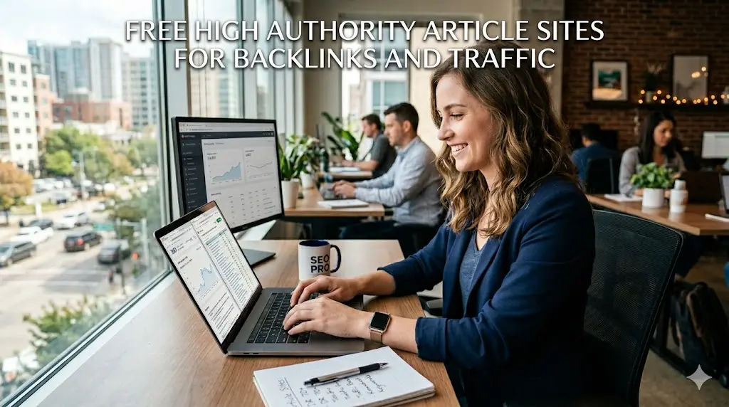 Free High Authority Article Sites for Backlinks And Traffic