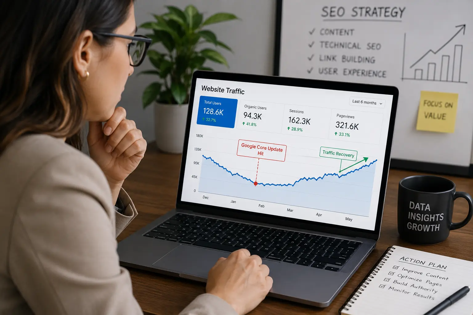 How to Recover Lost Website Traffic After a Google Core Update