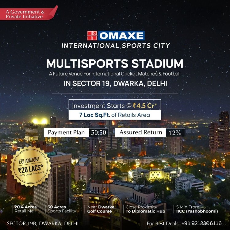 Omaxe Sports City Dwarka Comfort Meets Convenience