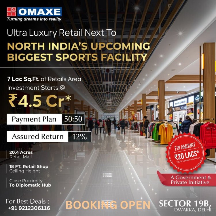 Why Omaxe New Project Delhi is the Best Choice for Homebuyers