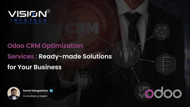 Odoo Consulting Services, ERP Customization, and CRM Customization